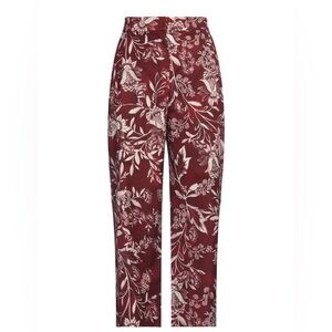 Max Mara S Teresa Wide Leg Cropped Trousers Size 2